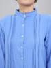 MONTE CARLO Women Regular Fit Blue Top