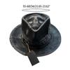Skull Cowboy Hat Western-inspired S Halloween Hat Embroidered For Alternative Halloween Headwear. Halloween Party Fashion