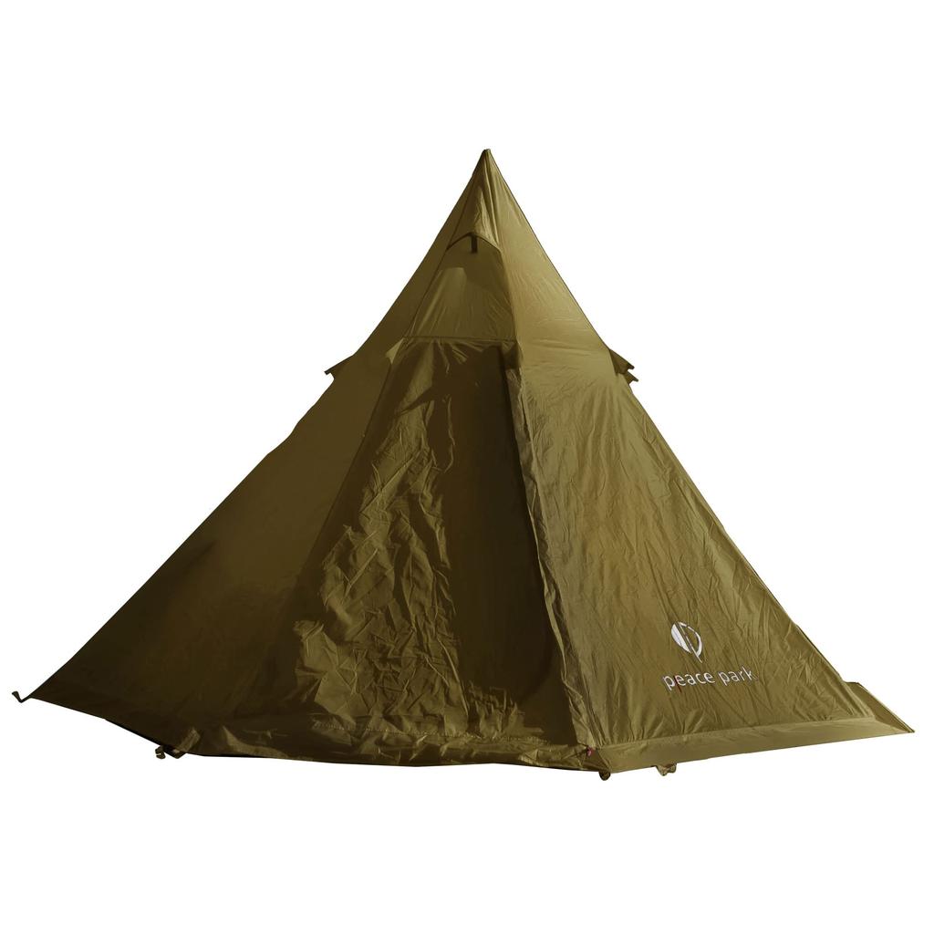 Peace Park Teepee Black Tent,