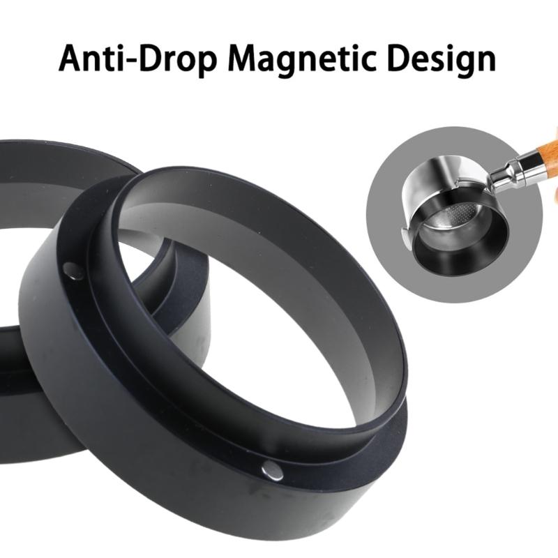 Aluminiowy Pierścień Dozujący 58/54/51MM Filtr do Miski Parzenia Koszyk na Kawę Mieloną Narzędzie Łyżka Ubijaki Portafilter Naczynia do Kawy