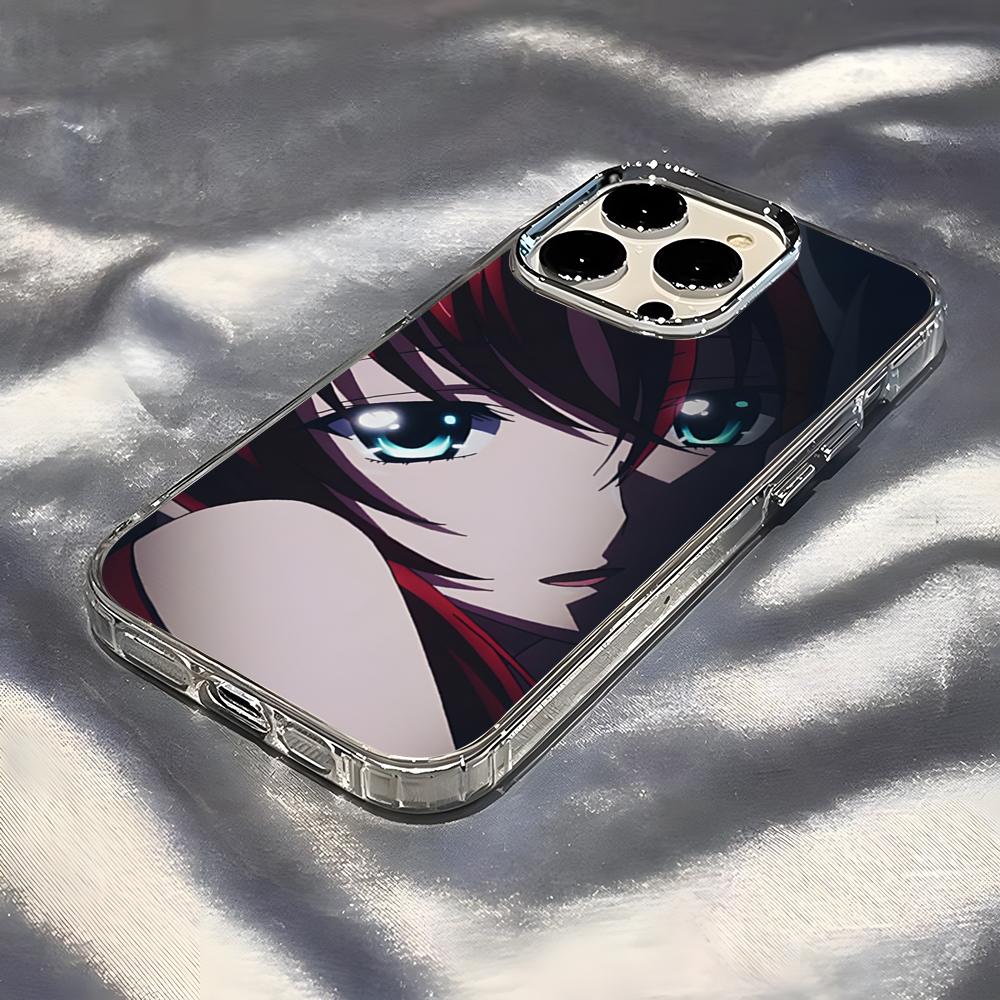High School DxD Hero Phone Case For IPhone 17 Pro Max 16 15 14 Pro Max IPhone 13 Pro Max 11 Plus Transparent Cover