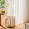 White Dream Tulle Curtain Finished French Style Pastoral Lace Curtain Bedroom Balcony Shading Decorative Window Gauze Fabric