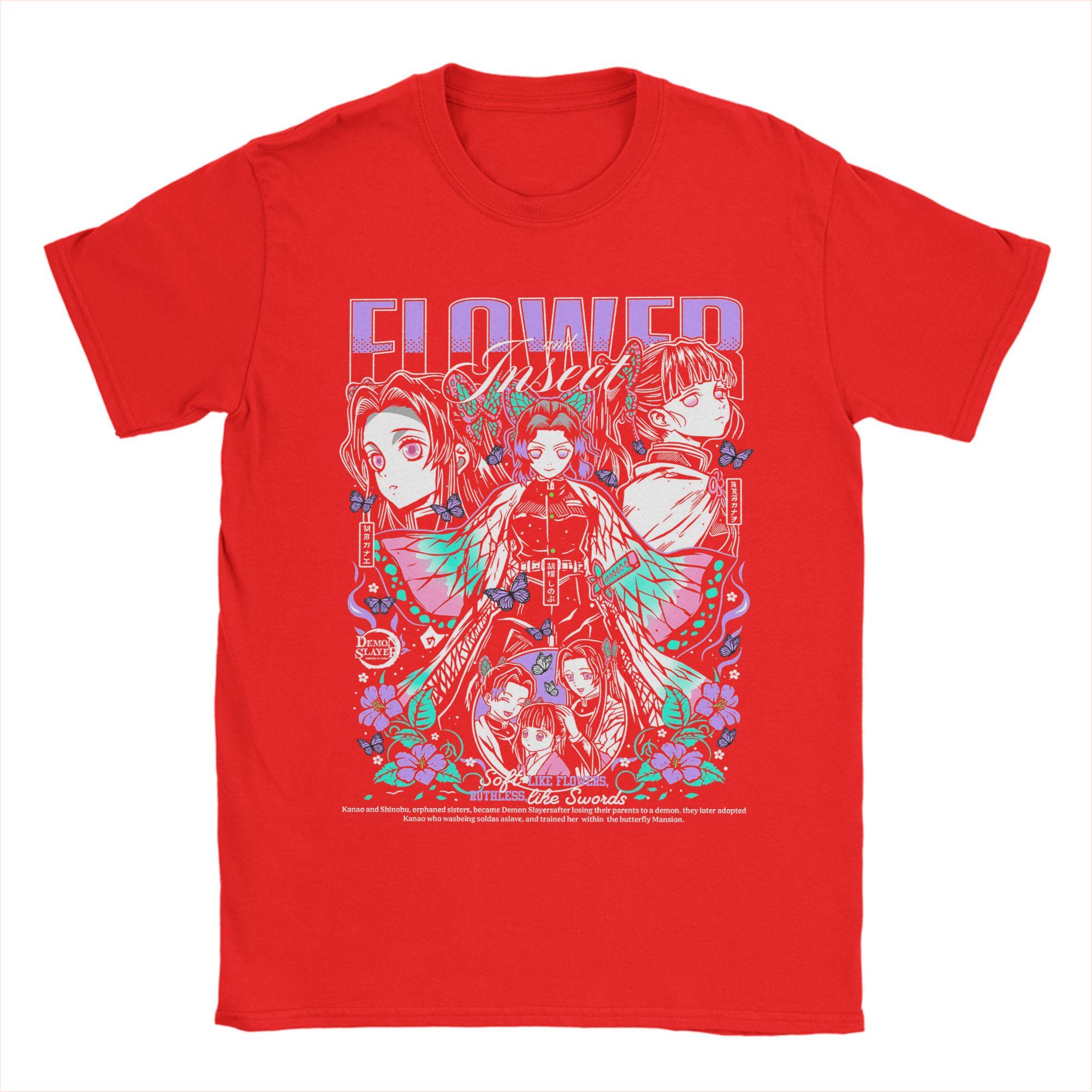 

Unisex Kocho Shinobu Demons Slayers T Shirt 100 Cotton Clothes Novelty Short Sleeve O Neck Tees Printing TShirts S