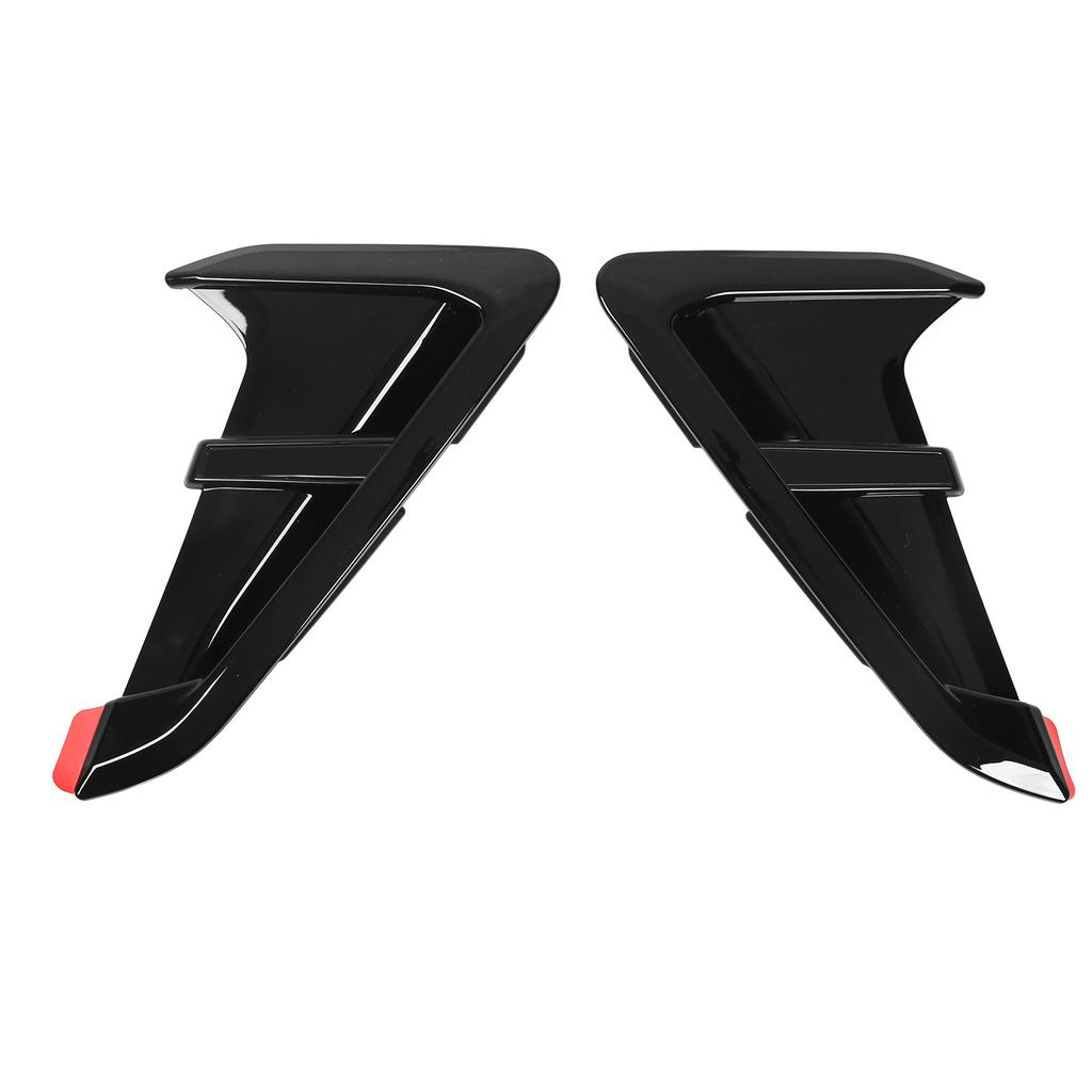 2pcs Gloss Balck Side Air Duct Vent Trim Covers Replacement for X4 G02 2019?2022
