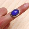 Charm Retro Temperature Sensing Mood Changes Color Opal Stone Adjustment Couple Rings for Women Men Fashion Finger Jewelry Gifts