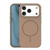 Silicone Thin Mag Case For Iphone 17 Pro Max 6.9" Brown