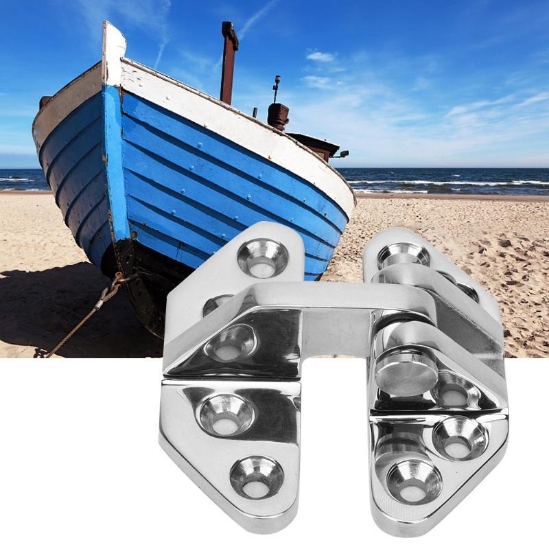 Boat Hatch Hinge Stainless Steel 316 Butterfly Shaped Strap Hinge Door Hardware1 Pcs