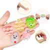 5/10 PEZZI Mini Mochi Frutta Trasparenti Giocattoli Squishy Antistress per Bambini Bomboniere Feste di Compleanno Premi Regali per Ospiti