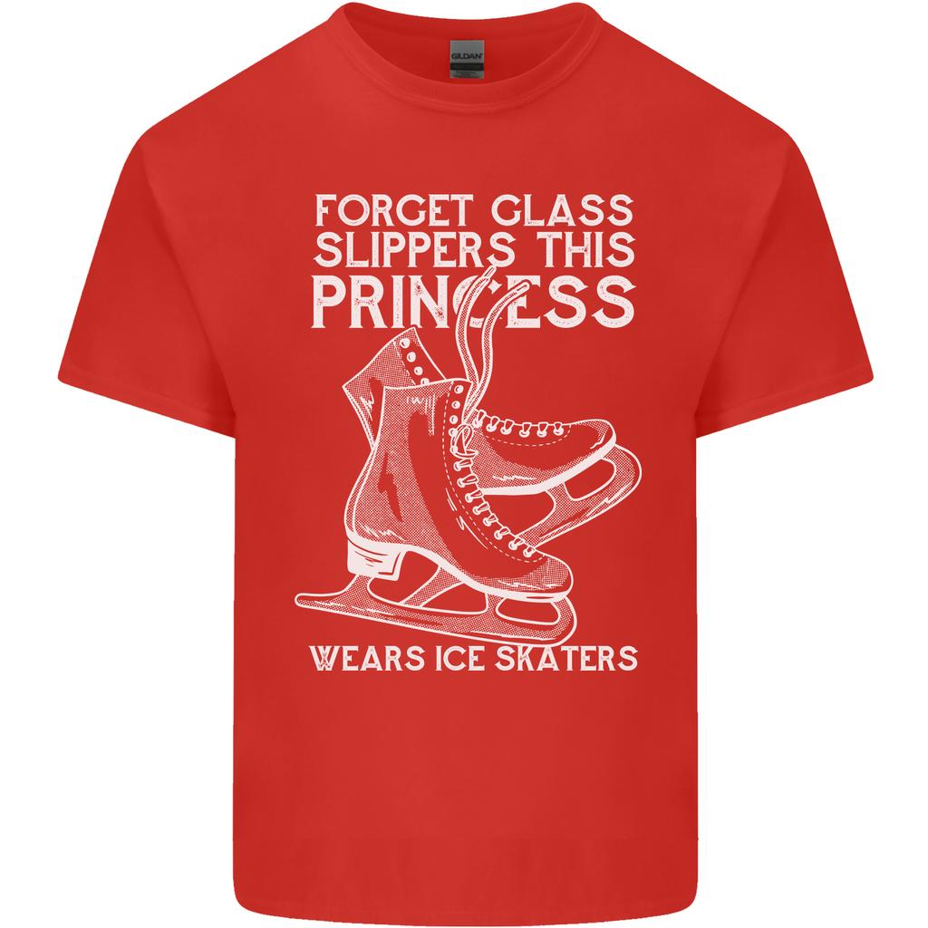 Funny This Princess Wears Ice Skates Skater Unisexs Light Cotton TShirt