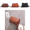 Retro Pu Small Square Shoulder Bag With Magnetic Closure For Daily Fashion