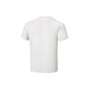 Li-Ning Fitness Series Letter Print Crew Neck T-Shirt Men Tops White ATST035-1