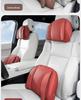 Nissan Car Headrest & Seat Protector Neck Pillow with Lumbar Support for Patrol, Ariya, Kicks, NV200, Murano, and Tiida.