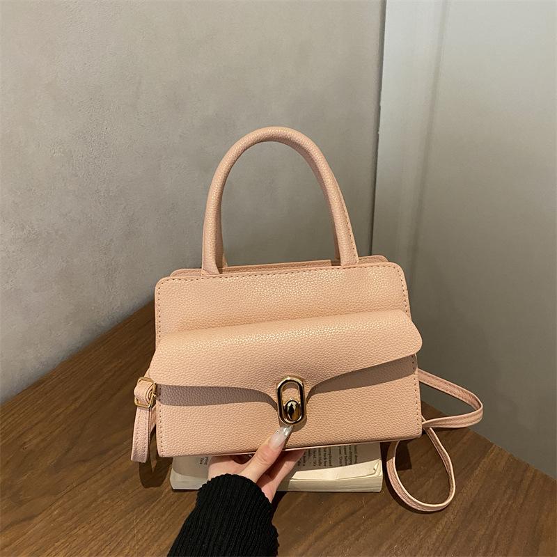 Handheld Small Square Bag, Trendy Shoulder Bag, Fashionable Commuter Cross-body Bag