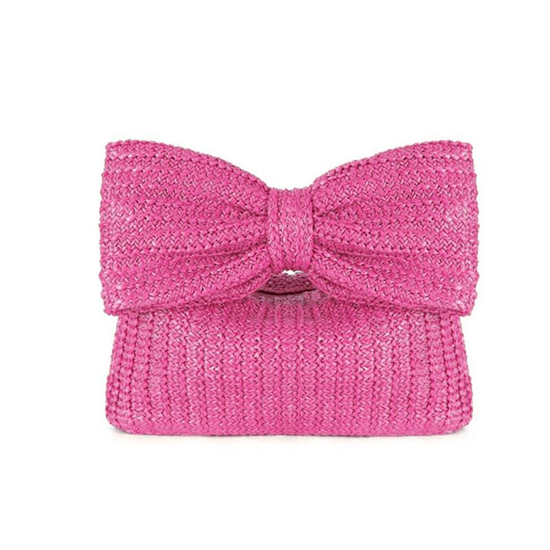 

Новые трендовые сумки из соломенной ткани arc, дизайнерские сумки для вечеринок ручной работы для женщин