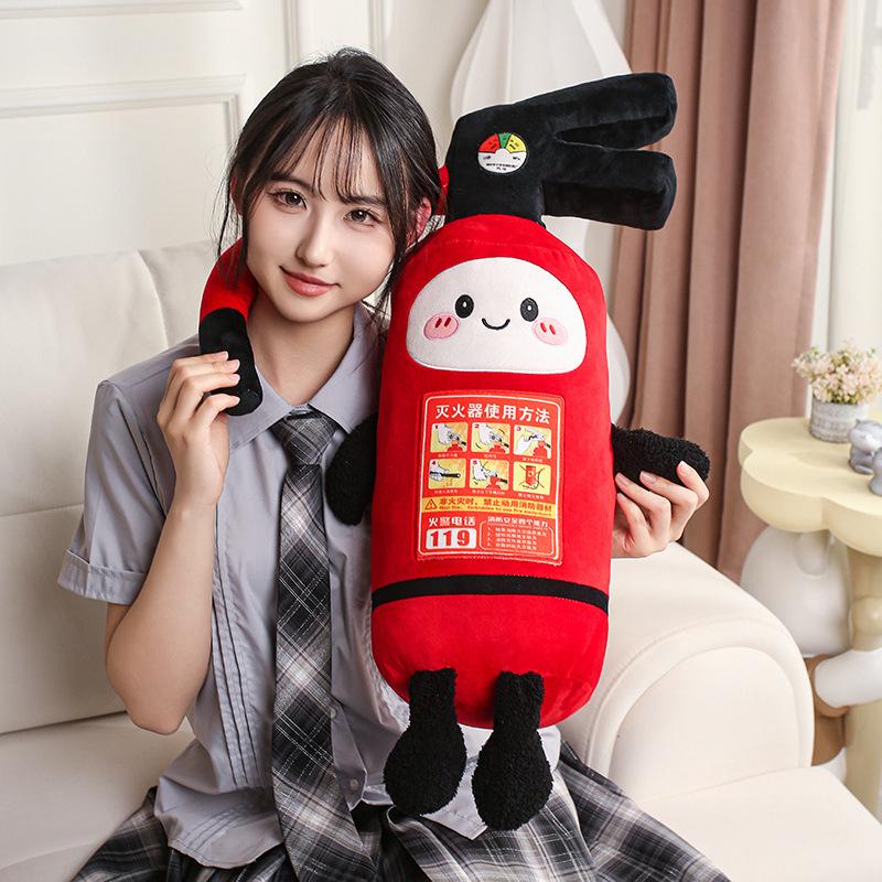 Funny Creative Simulation firefighting New Plush Toys Pillow Stuffed Soft Sofa Cushion Gifts Car Home Decor