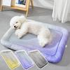 Breathable Cooling Pet Cooling Mat Ergonomic Oval Shape Cat Cooling Cushion  for Dogs and Cats