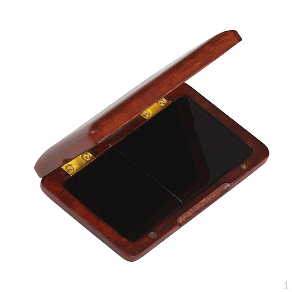 Case for Clarinet Saxophone Hold Two Dark Red