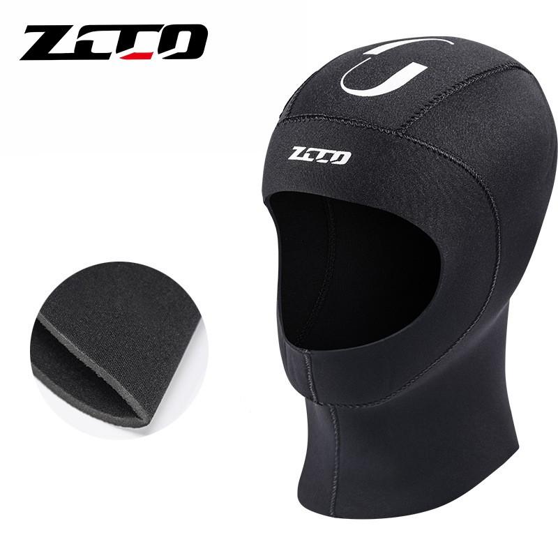 3mm Neopren Tauchkappe Schnorcheln Surfen Schwimmen Wärme Unisex Erwachsenen Kopfbedeckung