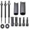 Instrument de demontare a rulmentului pentru biciclete, extractor de rulment, set de extractor pentru motociclete, kit de instrumente de reparare a rulmentului, accesorii pentru ciclism
