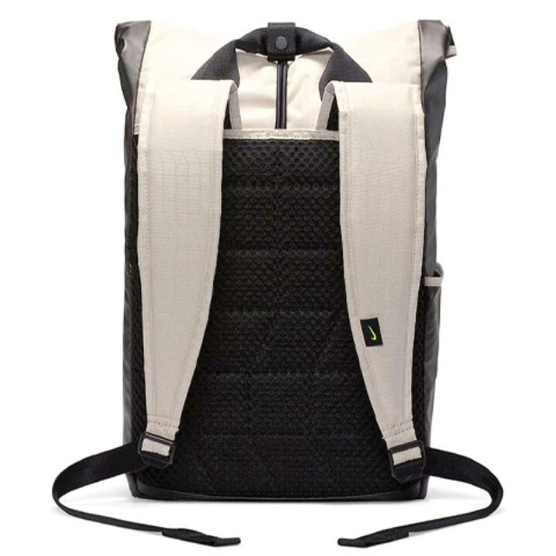 Nike Polyester Backpack Regular Men's Ecru Casual