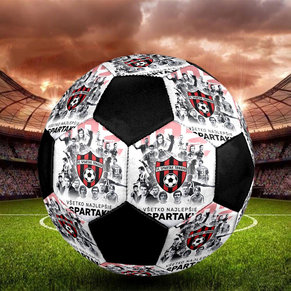 1pc FC Spartak Trnava Soccer Ball Size 5 Indoor Soccer Ball Fashion Colorful Backyard Game - Great For Sports Fans Gift HE24