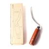 Wooden Handle Coconut Opener Stainless Steel Coconut Opener Knife Household Kitchen New Multifunction Fruit Peeler Coconut Knife