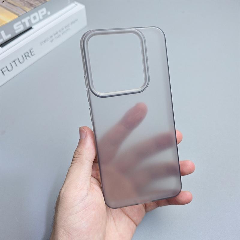 

Розкішний квадратний матовий м який силіконовий чохол для Xiaomi Mi 15 14 13 13T 12 12T Pro Ultra прозорий ударостійкий чохол тонкий корпус Xiaomi Mi 11X Pro