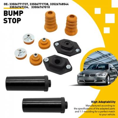 Rear Upper Lower Shock Mounts Grommets and Bump Stops Kit For BMW E90 E92 EXV