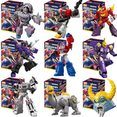 Original Transformers GALAXY 8 Vision Unicron  Rod Blitzwing Metroplex Optimus Prime Decepticons Action Figure Gift