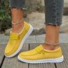 Women Flats Shoes Summer Casual Breathable Loafers Platform Designer Slip On Sneakers