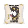 Living Room Decor Ranma 1/2 p-chan and Genma Pillowcases Accessories  Pillow Covers Zipper Multi Size