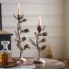1PC Wrought Iron Candle Holder American Retro Ornament B & B Decoration Creative Romantic Candle Holder Shooting Props