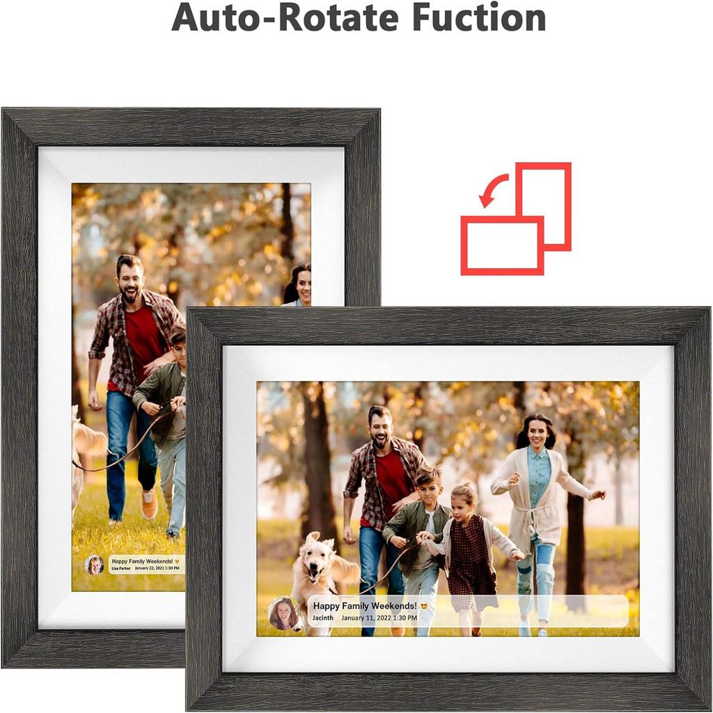 10.1-inch Touch Screen Electronic Digital Photo Frame WiFi Smart Digital Photo Frame 1280x800 IPS HD 1080P Electronic Album