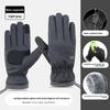 Touchscreen Compatible Full Finger Mittens Windproof Motorcycle Gloves  for Winter Riding