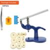 Watch Back Press Tool Set Nylon Prevent Slip Fitting Dies Nylon Watch Case Closer Watch Repair Tool Kit for Watchmaker 12pcs
