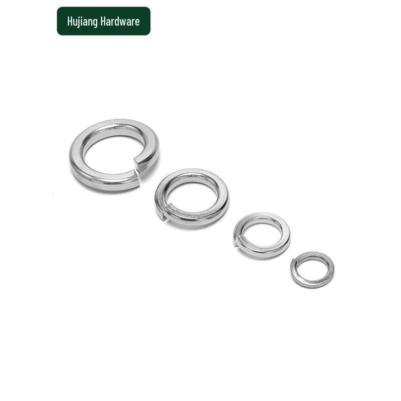 304/316 Stainless Steel Elastic Spring Washer, GB93, Sizes M2-M30
