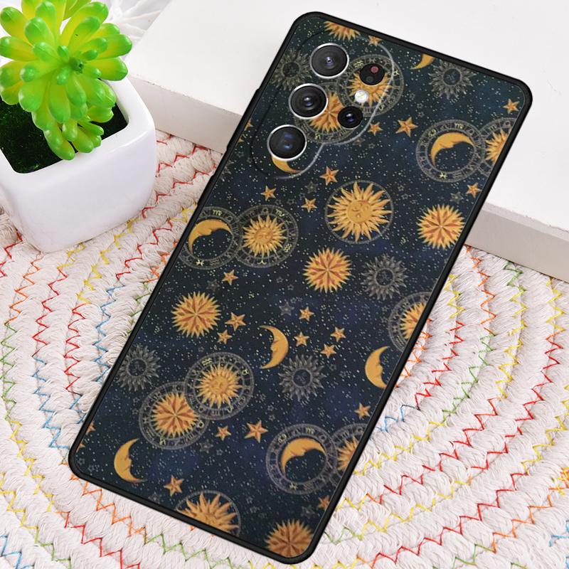 Sun Moons Star Astrological Celestial Phone Case For Samsung Galaxy note 10 pro S26 S25 S24 S23 S22 Ultra Plus S21 FE S20 Cover