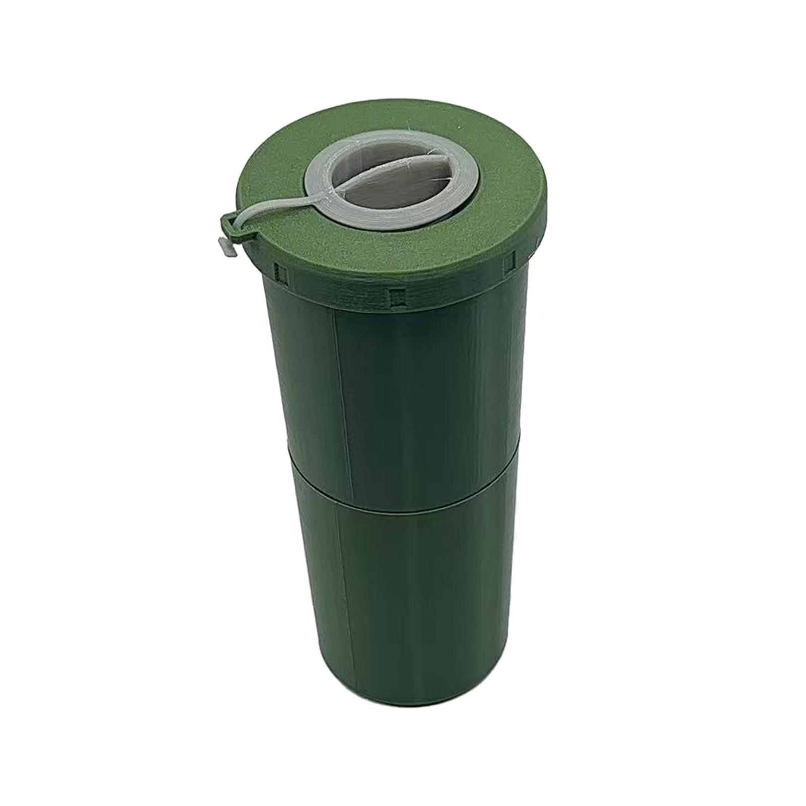 2026 Новый ABS Без беспорядка для закусок С емкостями для хранения семечек и для скорлупы Дорожный спутник Емкость для хранения дынных семечек зелёный