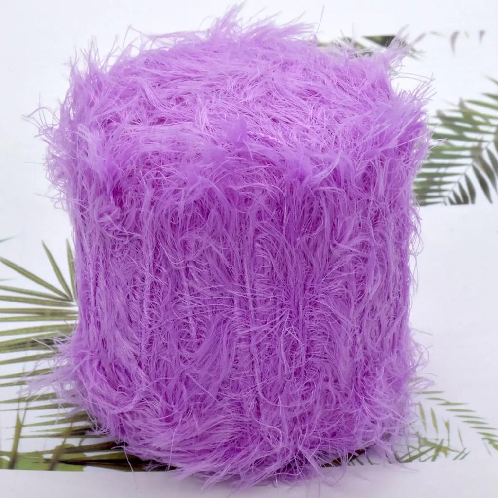 50g/gab Mākslīgās ūdeļu samta dzija DIY roku adīšanai, tamborēšanai, džempera, šalles. Adāmadatas diegs 30m/33yd 60% ūdeļu samts 40% Poliamīda zīds