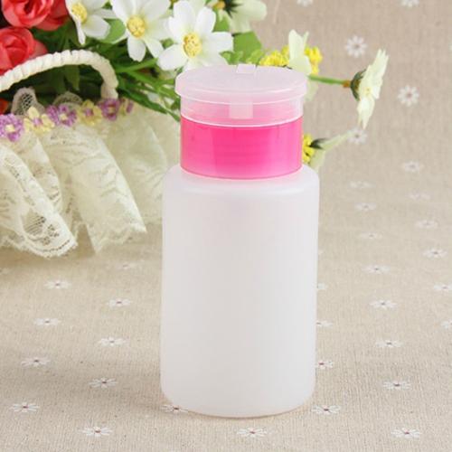 Vogue 150ML Nail Art Remover UV GEL Polish Cleaner Pompă Dispenser Polish Sticla goală