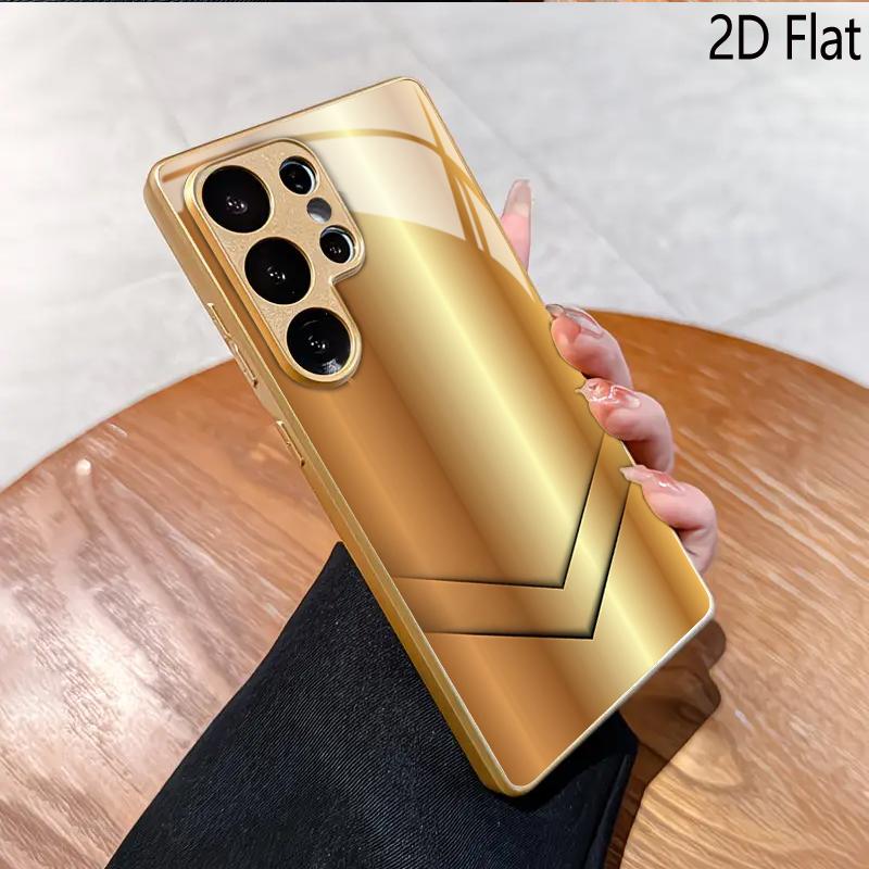 Gilded texture pattern for Galaxy S24Ultra S23 S22 S25 S21 S20UltraA55A15A16Phone case Pattern Shockproof Protective Back Cover