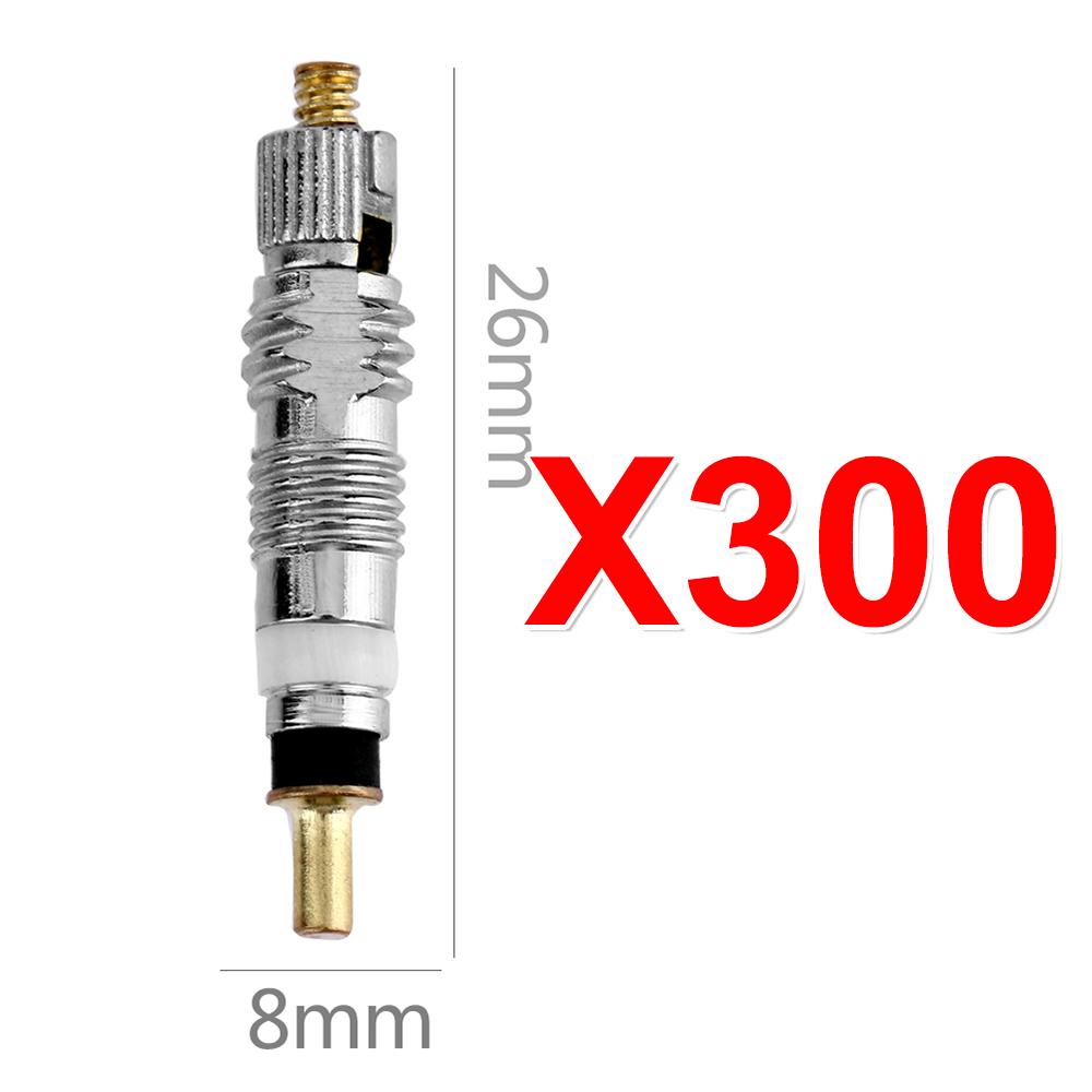 5-500PCS Silver Detachable Presta Valve Core Remove Tool Replacement for Bicycle MTB Road Bikes Brass Tubeless Core Repair Tools