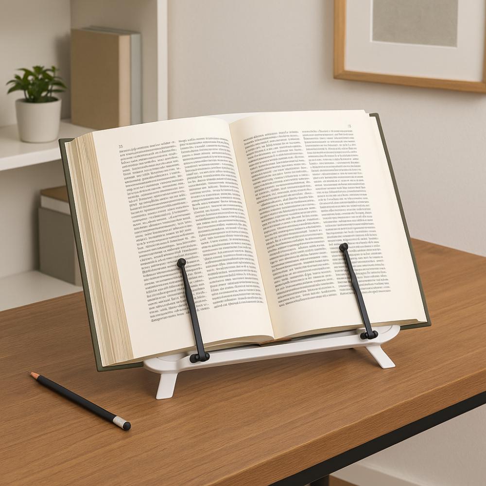 Sturdy Reading Book Stand Foldable Desktop Riser Support Stand Tabletop Bookshelf  Cookbook