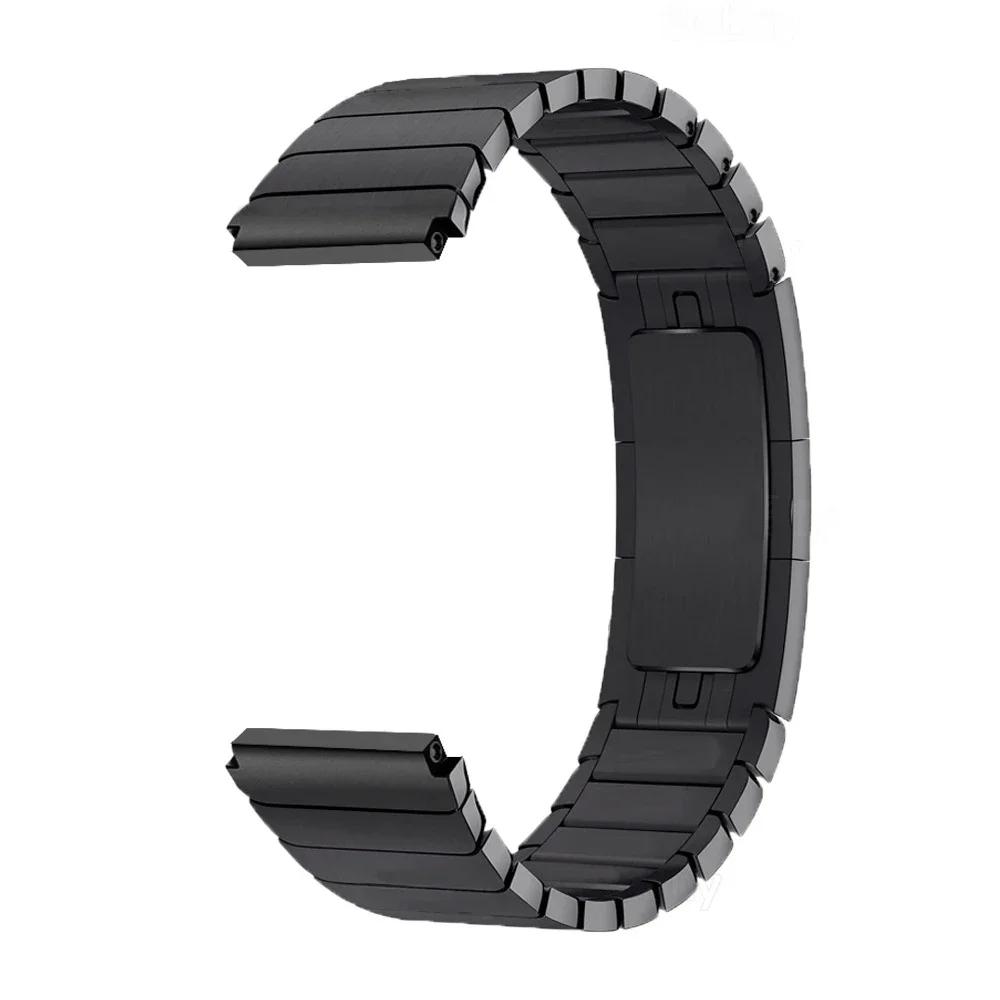 ONE22mm Stainless Steel Strap for Huawei Watch GT5 Pro/GT5/5 4 3 46mm Metal Wristband Correa for Amazfit GTR 47mm/GTR 4/Bip 6 BandMN