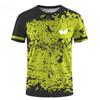 T-shirt da uomo ad asciugatura rapida Sport Tennis Abbigliamento Moda Stampa 3D Uniformi Badminton T-shirt da allenamento da donna Top da uomo Magliette