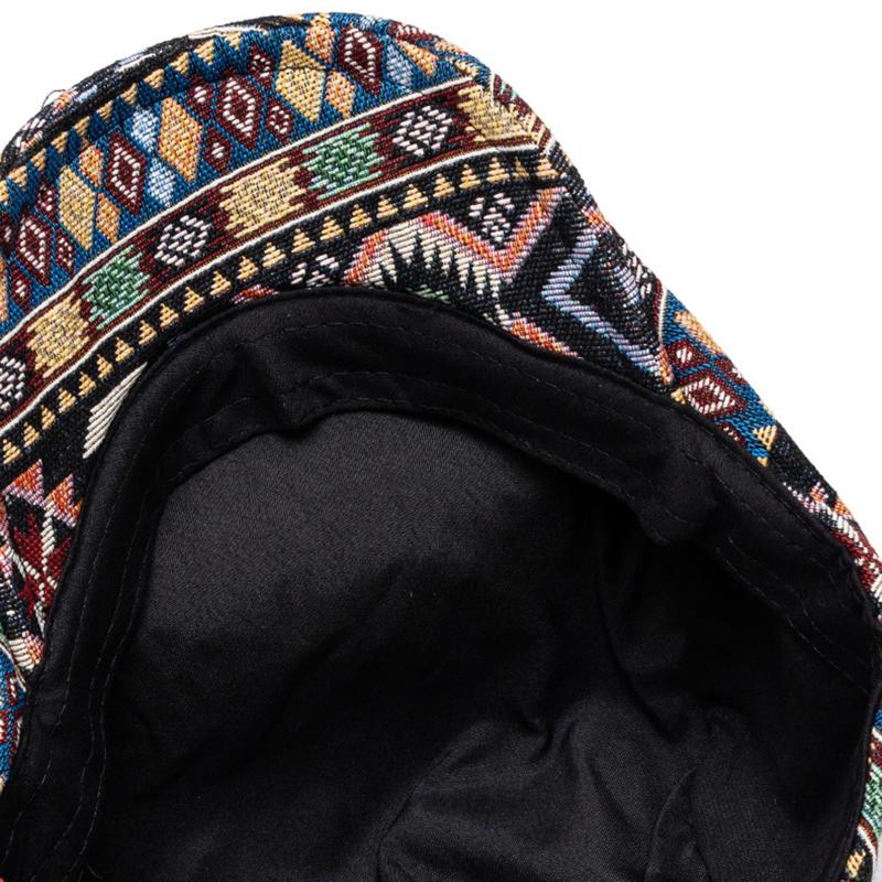 2026 Autumn And Winter Polyester Print Sboy Caps Flat Peaked Cap Men And Women Painter Beret Hats 154
