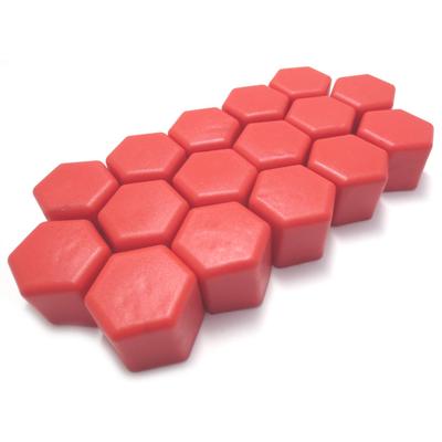 MAXIMASELECT Wheel Nut Cover, 16 Pieces, For Light Vehicles, 4 Holes, 0.7 Inch (19