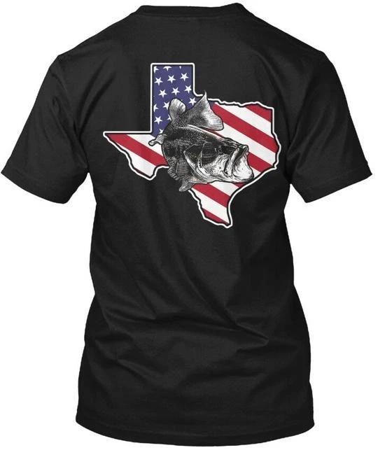 Fishing Texas Bass TTshirt Made in the USA Size S to 5XL 3XL
