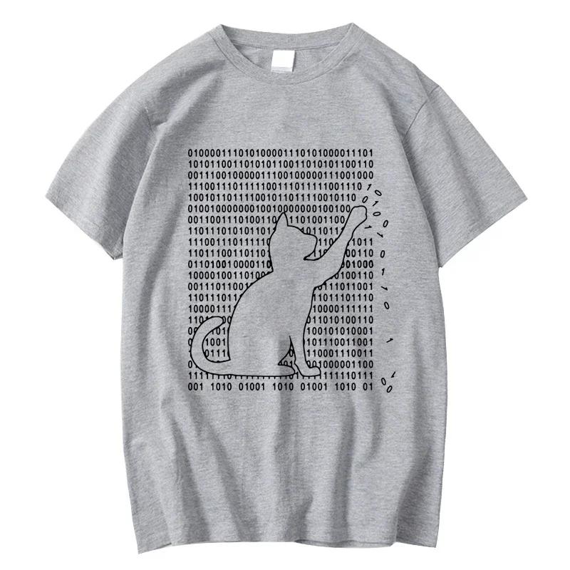 High Quality T-shirt Funny Cool Cat Design Print Summer Loose Short Sleeve for Women T-Shirt Female Tops Tees
