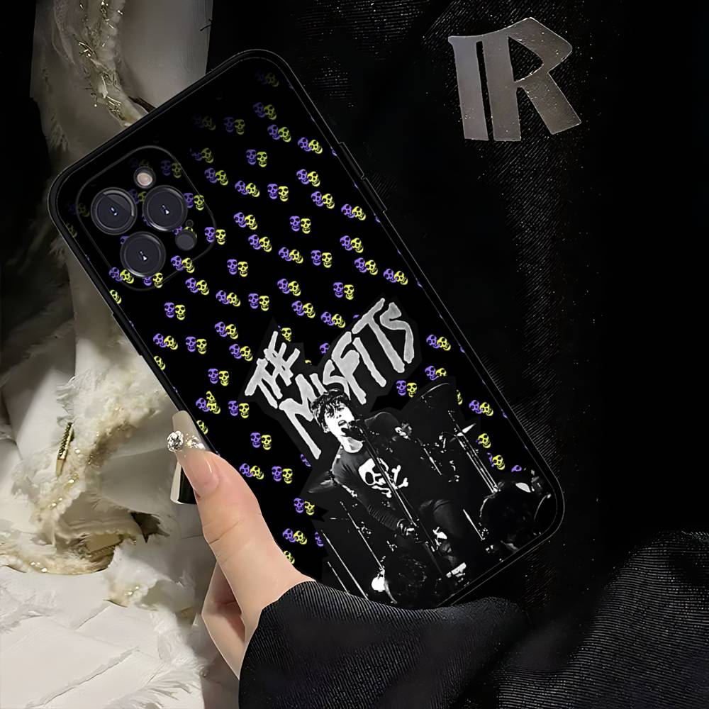 The M-Misfits G-Glenn Danzig Phone Case For IPhone 16 Pro Max 15 17 Plus 14 13 12 Mini 11 Black Cover